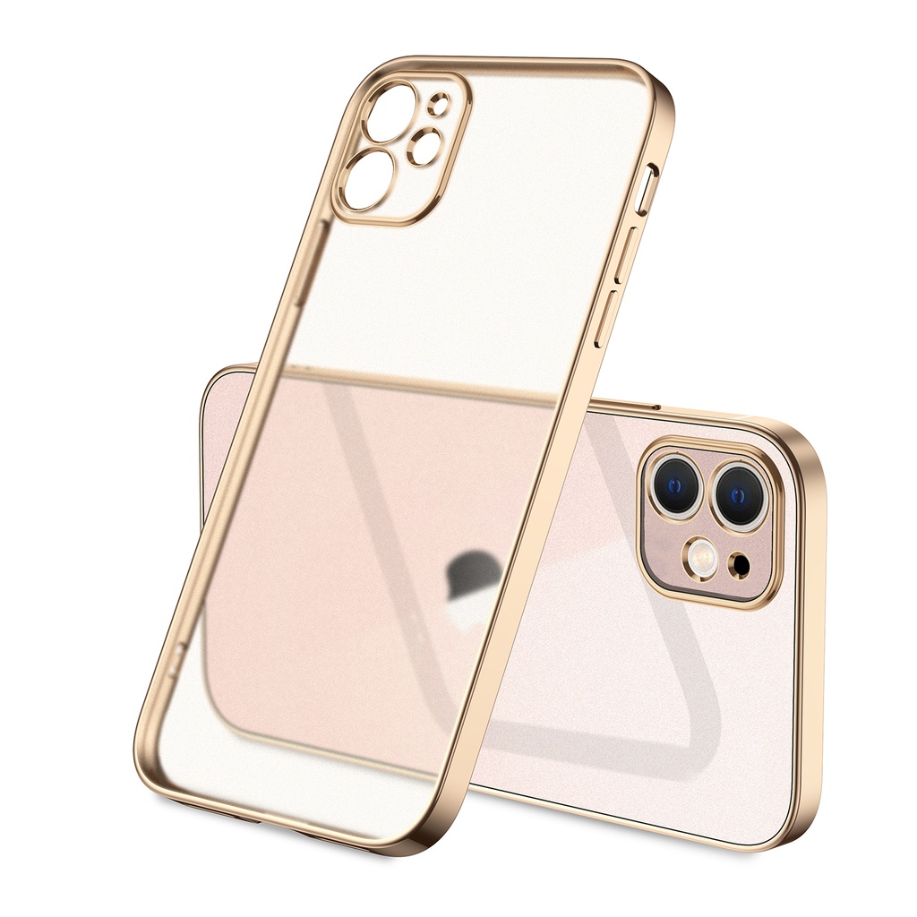 Apple iPhone 12 Uyumlu Kılıf Zore Mat Gbox Kapak