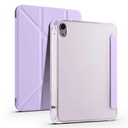 Apple iPad Mini 2021 (6.Nesil) Uyumlu Kılıf Zore Tri Folding Kalem Bölmeli Standlı Kılıf