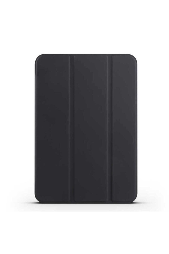 [RNZ-TA60857] Apple iPad Mini 2021 (6.Nesil) Uyumlu Zore Smart Cover Standlı 1-1 Kılıf (Siyah)