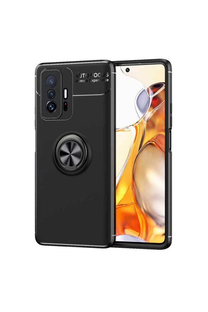 [RNZ-TA60938] Xiaomi Mi 11T 5G Uyumlu Kılıf Zore Ravel Silikon Kapak (Siyah)