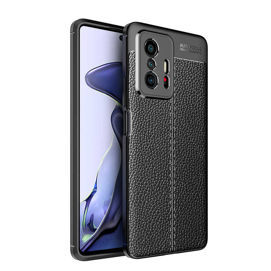 [RNZ-TA60951] Xiaomi Mi 11T 5G Uyumlu Kılıf Zore Niss Silikon Kapak (Siyah)