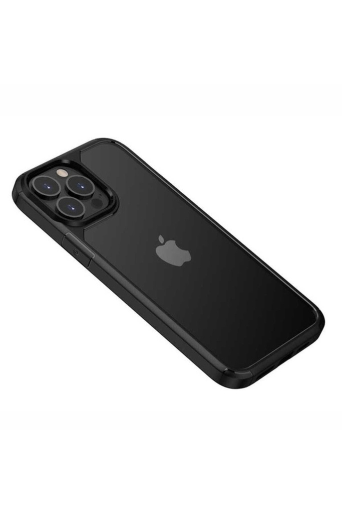 [RNZ-TA60964] Apple iPhone 13 Pro Max Uyumlu Kılıf Zore Roll Kapak (Siyah)