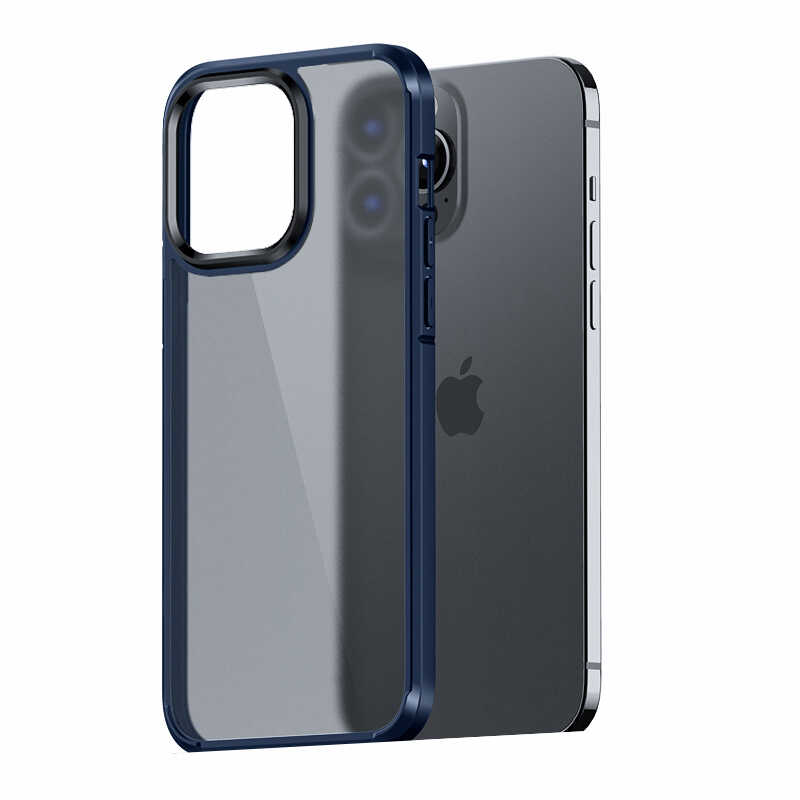 Apple iPhone 13 Pro Max Uyumlu Kılıf Wlons H-Bom Kapak