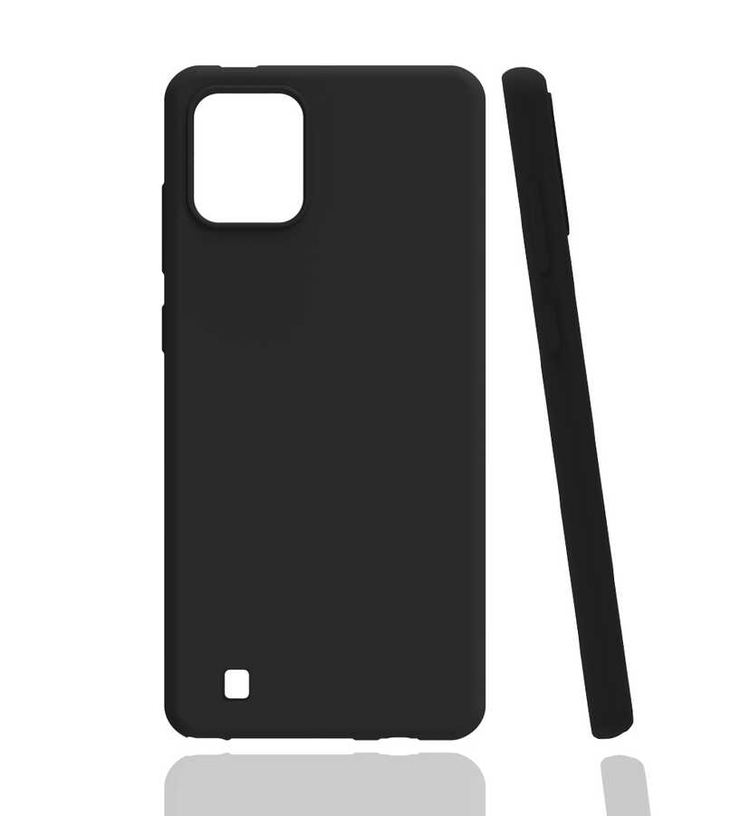 [RNZ-TA61173] Realme C11 2021 Uyumlu Kılıf Zore Biye Silikon (Siyah)
