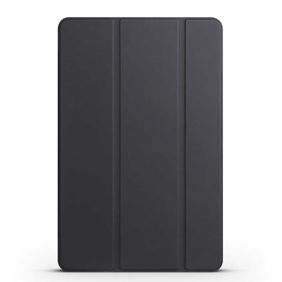 [RNZ-TA61055] Xiaomi Mi Pad 5 Uyumlu Zore Smart Cover Standlı 1-1 Kılıf (Siyah)