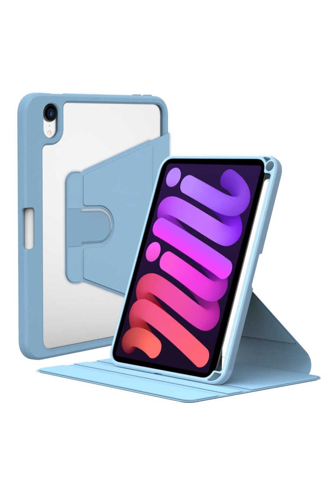 Apple iPad Mini 2021 (6.Nesil) Uyumlu Kılıf Zore Nayn Dönebilen Standlı Kılıf
