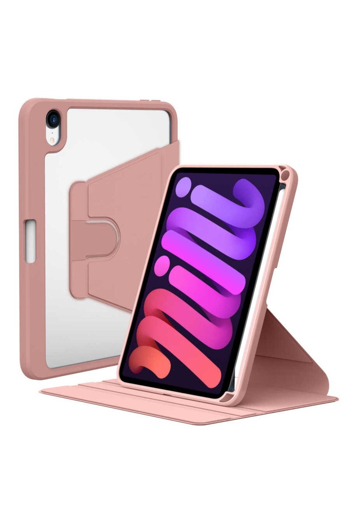 Apple iPad Mini 2021 (6.Nesil) Uyumlu Kılıf Zore Nayn Dönebilen Standlı Kılıf