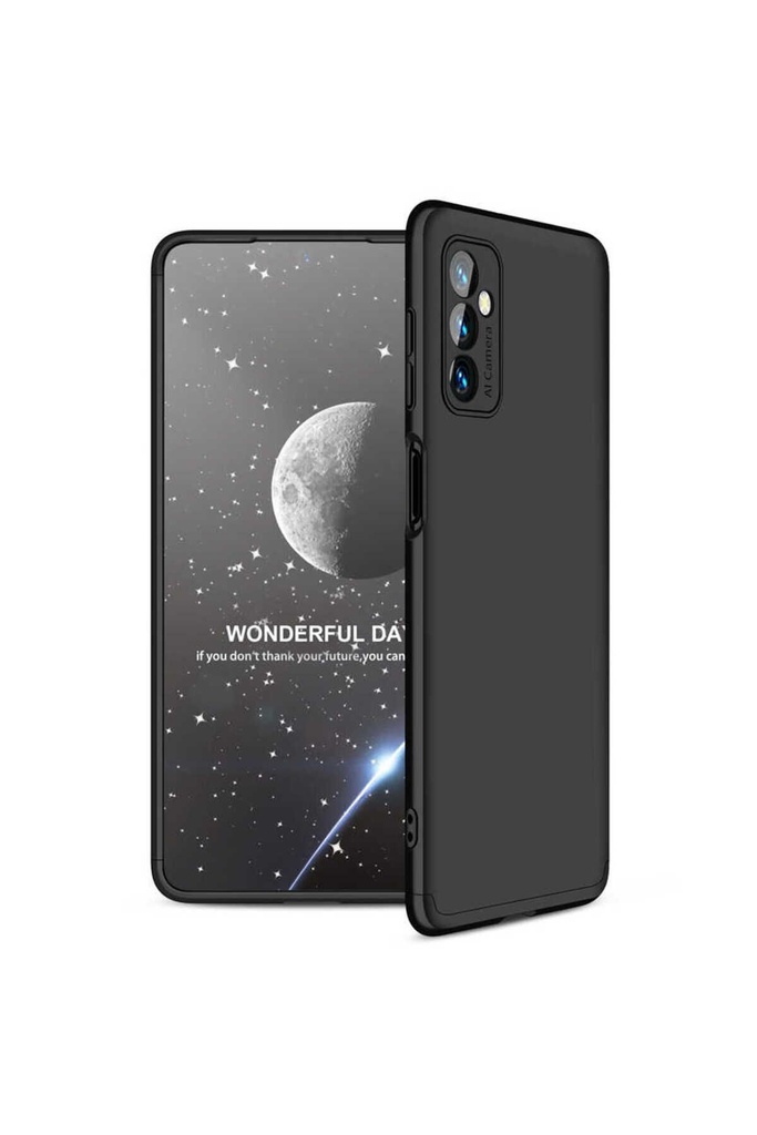 [RNZ-TA61531] Samsung Galaxy M52 Uyumlu Kılıf Zore Ays Kapak (Siyah)