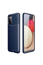 Samsung Galaxy A03S Uyumlu Kılıf Zore Negro Silikon Kapak