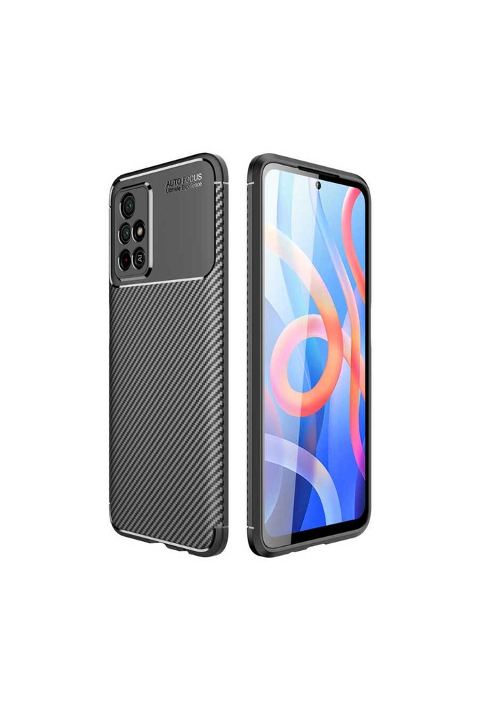 [RNZ-TA61660] Xiaomi Redmi Note 11T 5G Uyumlu Kılıf Zore Negro Silikon Kapak (Siyah)