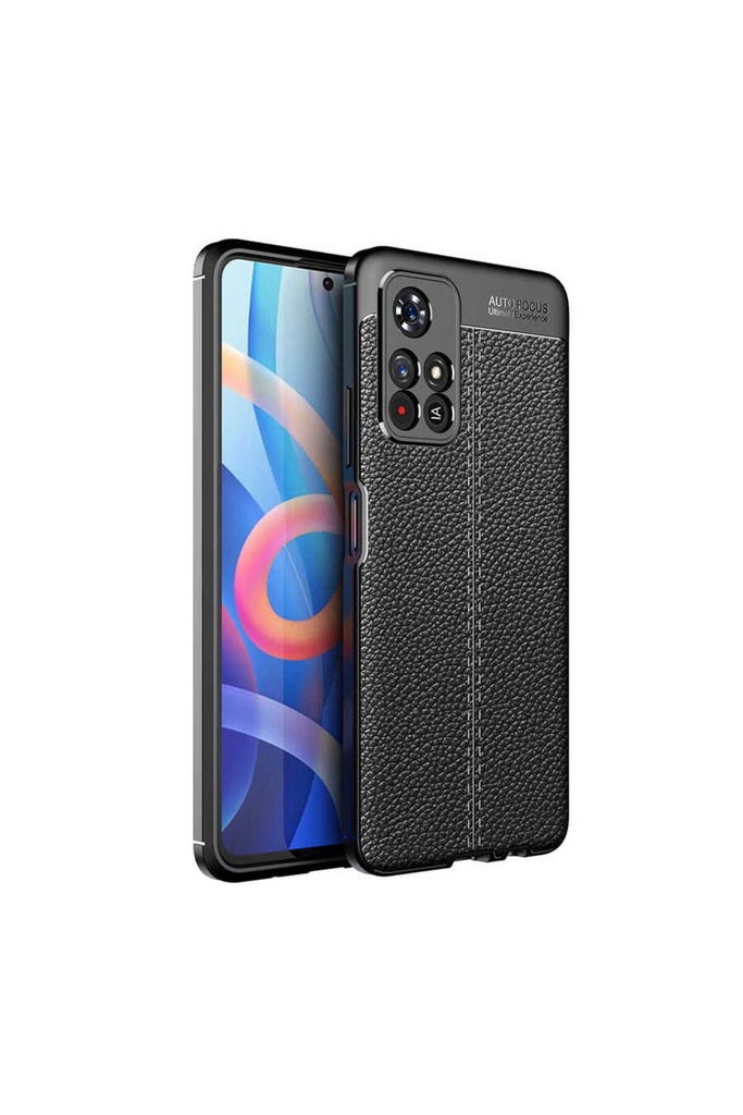 [RNZ-TA61672] Xiaomi Redmi Note 11T 5G Uyumlu Kılıf Zore Niss Silikon Kapak (Siyah)