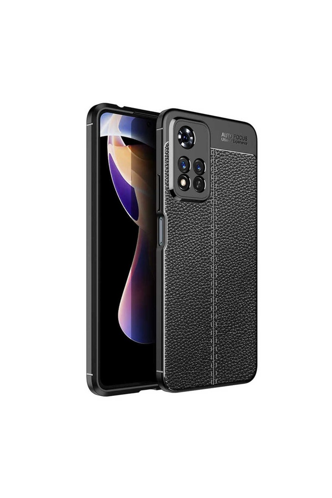 [RNZ-TA61674] Xiaomi Redmi Note 11 Pro 5G Uyumlu Kılıf Zore Niss Silikon Kapak (Siyah)