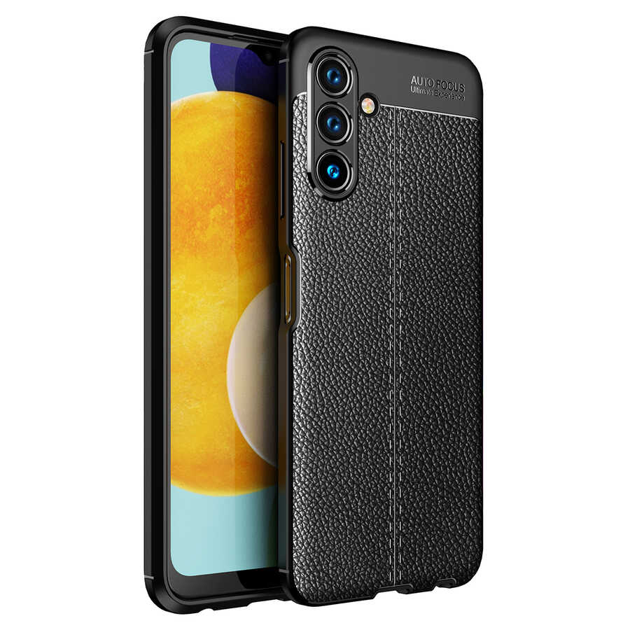 [RNZ-TA61678] Samsung Galaxy A13 5G Uyumlu Kılıf Zore Niss Silikon Kapak (Siyah)