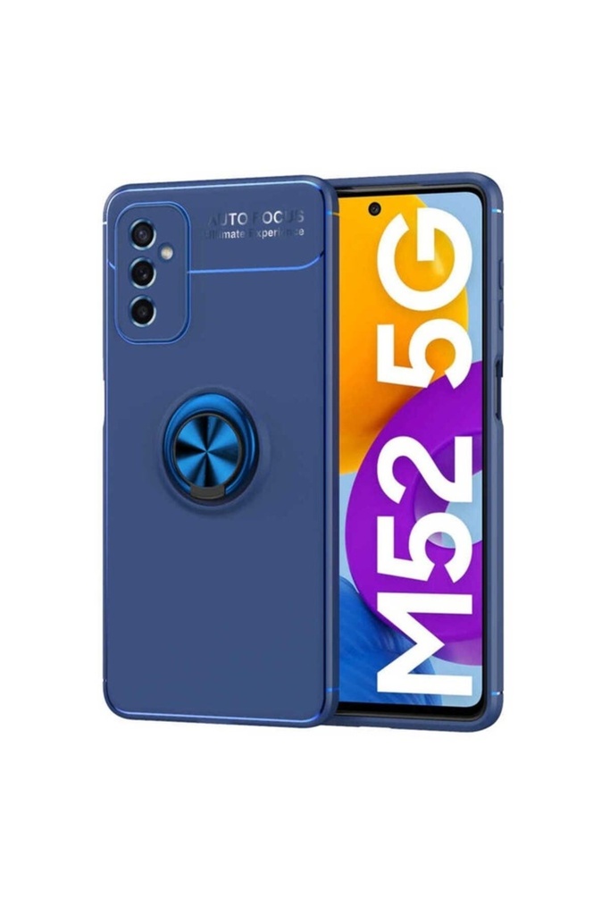 Samsung Galaxy M52 Uyumlu Kılıf Zore Ravel Silikon Kapak