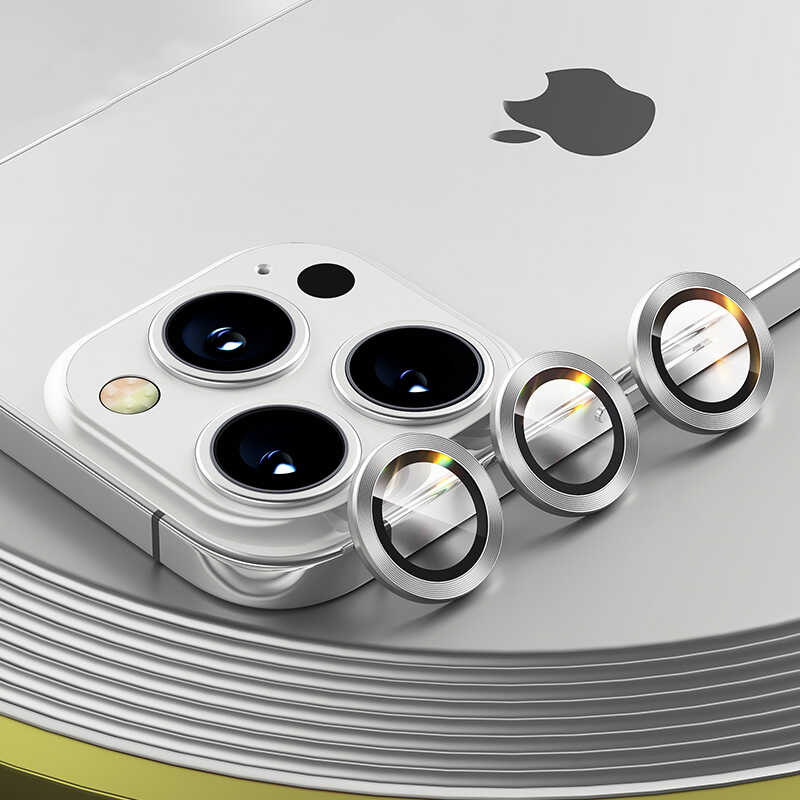 Apple iPhone 13 Pro Max Uyumlu Benks New KR Kamera Lens Koruyucu