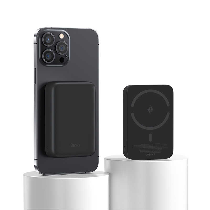 [RNZ-TA61721] Benks MP03 M-safe Magnetic Powerbank 10000 Mah (Siyah)