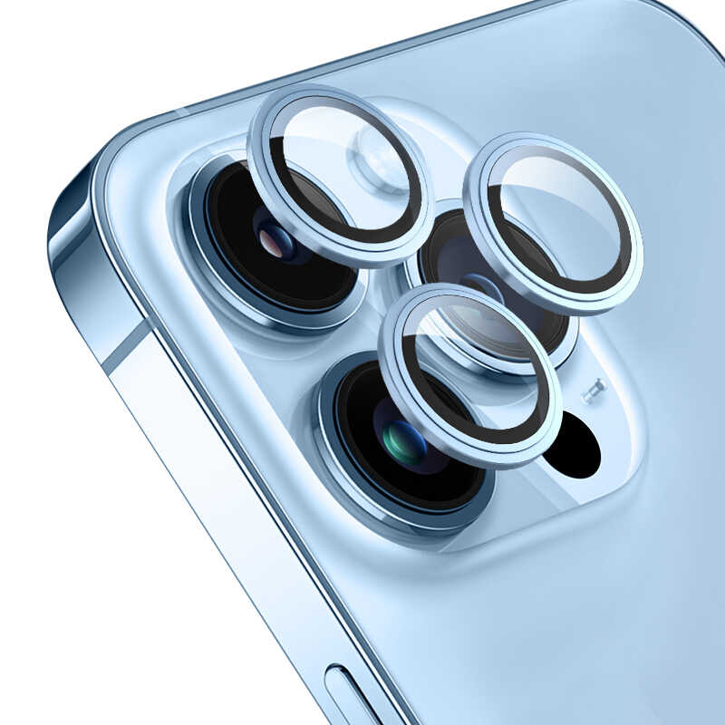 Apple iPhone 13 Uyumlu ​​​Pro Wiwu Lens Guard