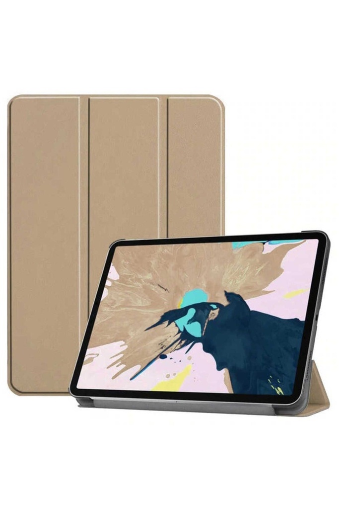 Apple iPad Pro 12.9 2021 (5.Nesil) Uyumlu Zore Smart Cover Standlı 1-1 Kılıf