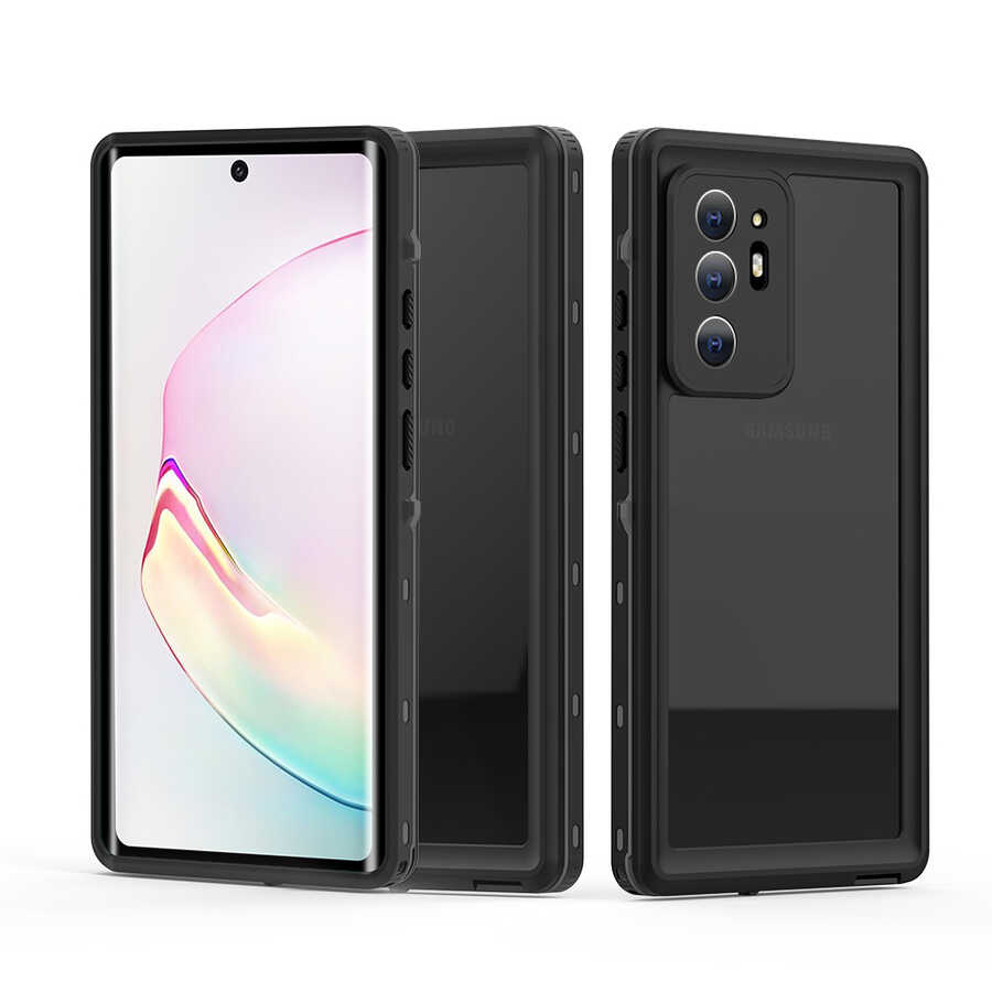 [RNZ-TA61985] Samsung Galaxy Note 20 Ultra Uyumlu Kılıf 1-1 Su Geçirmez Kılıf