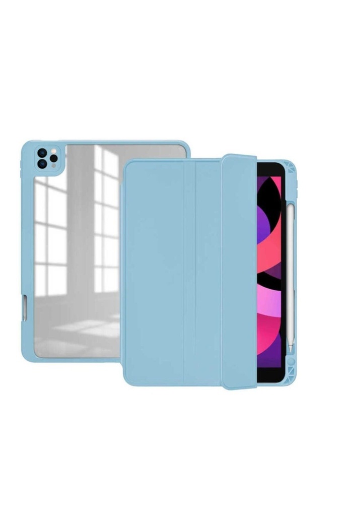 Apple iPad Pro 11 2020 (2.Nesil) Uyumlu Kılıf Zore Nort Arkası Şeffaf Standlı Kılıf
