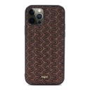 Apple iPhone 12 Pro Max Uyumlu Kılıf Kajsa Glamorous Serisi Waterfall Pattern Kapak