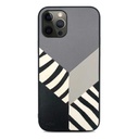 Apple iPhone 12 Pro Max Uyumlu Kılıf Kajsa Glamorous Serisi Zebra Combo Kapak