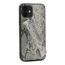 Apple iPhone 12 Uyumlu Kılıf Kajsa Glamorous Serisi Snake Handstrap Kapak