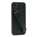 Apple iPhone 12 Pro Max Uyumlu Kılıf Kajsa Glamorous Serisi Snake Handstrap Kapak