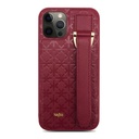 Apple iPhone 12 Pro Max Uyumlu Kılıf Kajsa Neo Clasic Serisi Mono K Strap Kapak