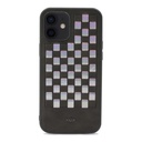 Apple iPhone 12 Uyumlu Kılıf Kajsa Preppie Serisi Spotlight Woven Kapak