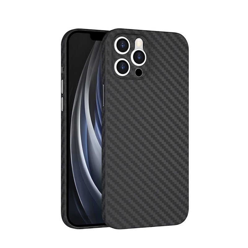 Apple iPhone 11 Pro Max Uyumlu Kılıf ​​​​​Wiwu Skin Carbon PP Kapak