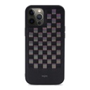 Apple iPhone 12 Pro Uyumlu Kılıf Kajsa Preppie Serisi Spotlight Woven Kapak
