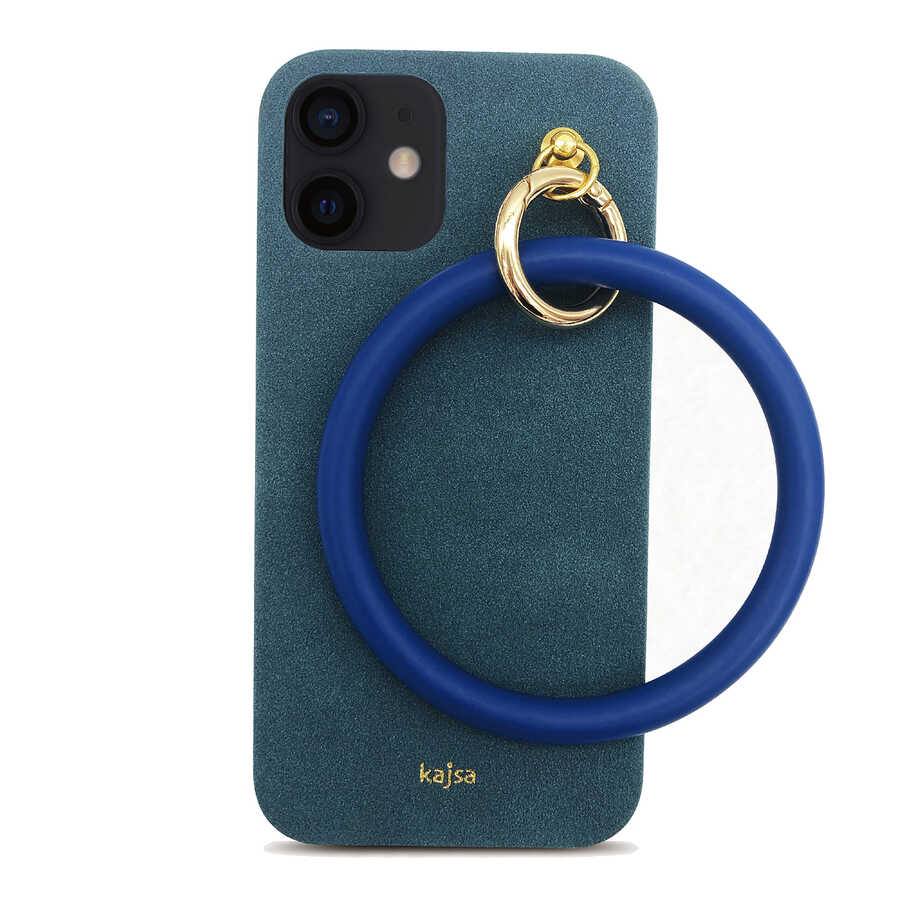 Apple iPhone 12 Uyumlu Kılıf Kajsa Splendid Serisi Morandi Ring Kapak