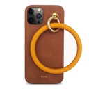 Apple iPhone 12 Pro Uyumlu Kılıf Kajsa Splendid Serisi Morandi Ring Kapak