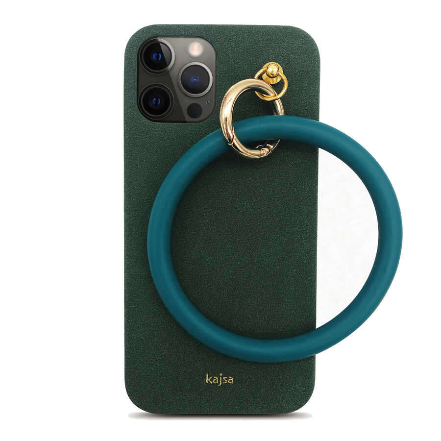 Apple iPhone 12 Pro Uyumlu Kılıf Kajsa Splendid Serisi Morandi Ring Kapak