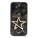 Apple iPhone 12 Uyumlu Kılıf Kajsa Starry Serisi Marble Kapak