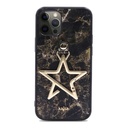 Apple iPhone 12 Pro Max Uyumlu Kılıf Kajsa Starry Serisi Marble Kapak
