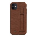 Apple iPhone 12 Uyumlu Kılıf Kajsa Wave Pattern Handstrap Kapak