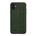 Apple iPhone 12 Uyumlu Kılıf Kajsa Wave Pattern Handstrap Kapak