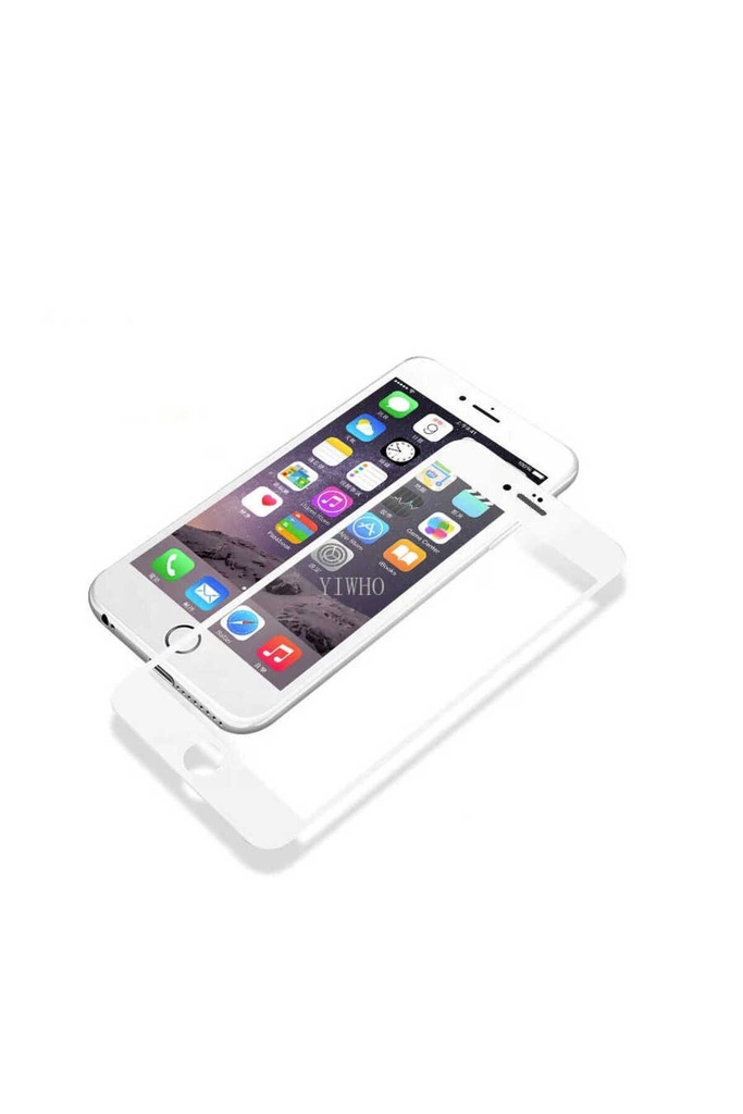 Apple iPhone 8 Plus Uyumlu Zore 3D Muzy Temperli Cam Ekran Koruyucu