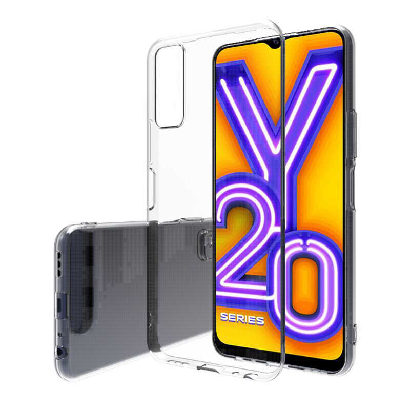 [RNZ-TA62643] Vivo Y20 Uyumlu Kılıf Zore Süper Silikon Kapak