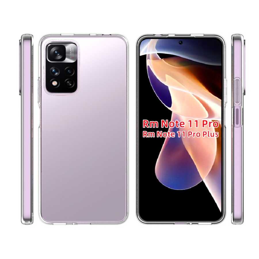 [RNZ-TA62646] Xiaomi Redmi Note 11 Pro Plus 5G Uyumlu Kılıf Zore Süper Silikon Kapak