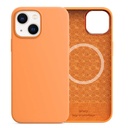 Apple iPhone 13 Uyumlu Kılıf Wiwu M-safe Magnetic Silikon Kapak