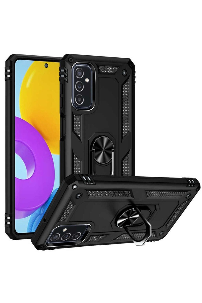 [RNZ-TA62853] Samsung Galaxy M52 Uyumlu Kılıf Zore Vega Kapak (Siyah)