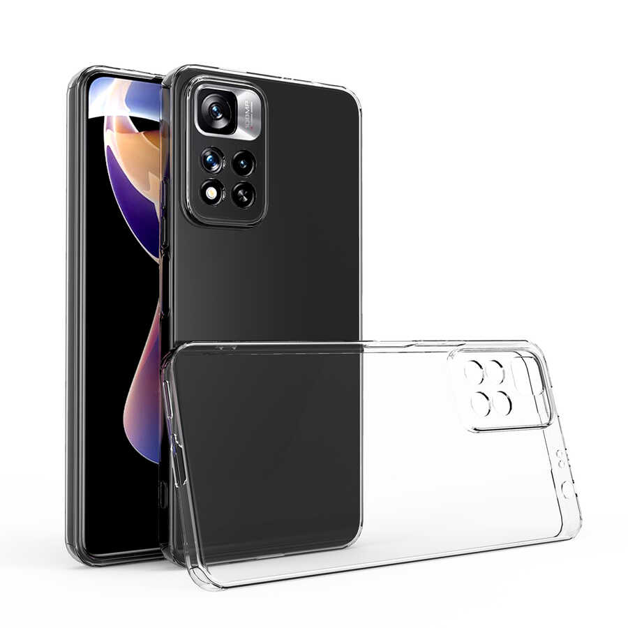 [RNZ-TA62874] Xiaomi Redmi Note 11 Pro Plus 5G Uyumlu Kılıf Zore Kamera Korumalı Süper Silikon Kapak