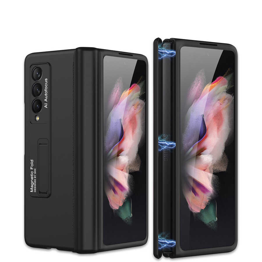[RNZ-TA62879] Samsung Galaxy Z Fold 3 Uyumlu Kılıf Zore M-Magnet Kılıf