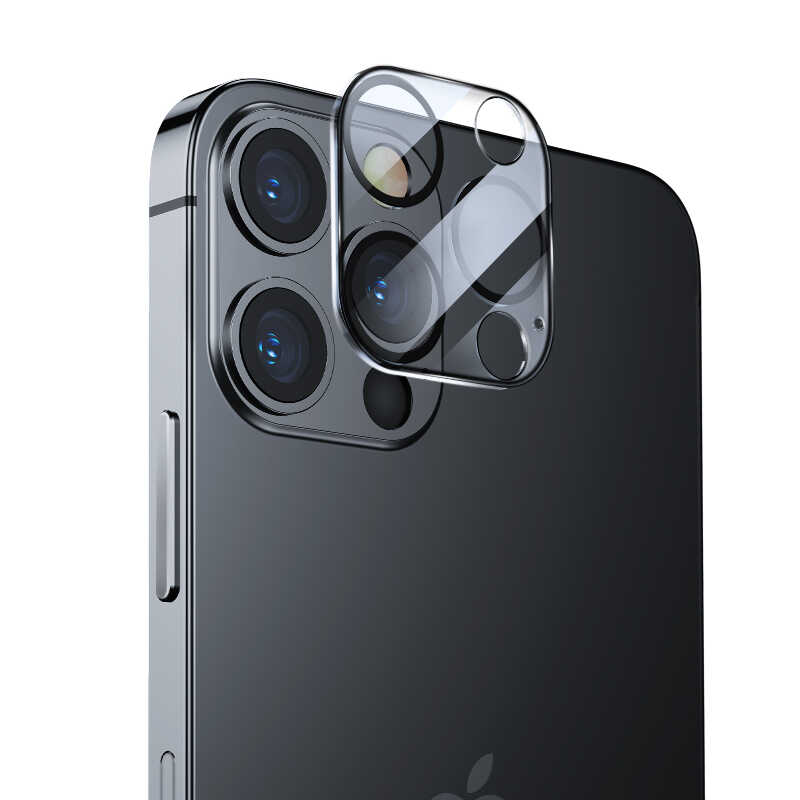 Apple iPhone 12 Pro Max Uyumlu Benks İntegrated Kamera Lens Koruyucu Cam