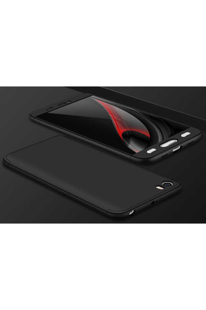 [RNZ-TA482] Xiaomi Mi 5s Uyumlu Kılıf Zore Ays Kapak (Siyah)