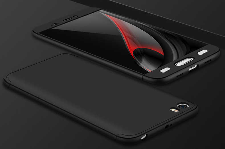[RNZ-TA482] Xiaomi Mi 5s Uyumlu Kılıf Zore Ays Kapak (Siyah)
