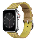 Apple Watch 40mm Uyumlu Kordon Kumaş Renkli Metal Klipsli KRD-51 Hasır Kayış